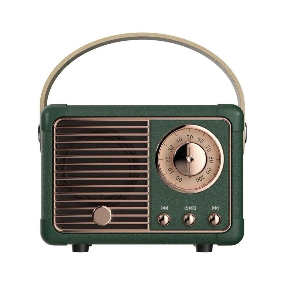 HM11 Retro Bluetooth Speaker - Vintage 1950s Style Portable Wireless Speaker 3W